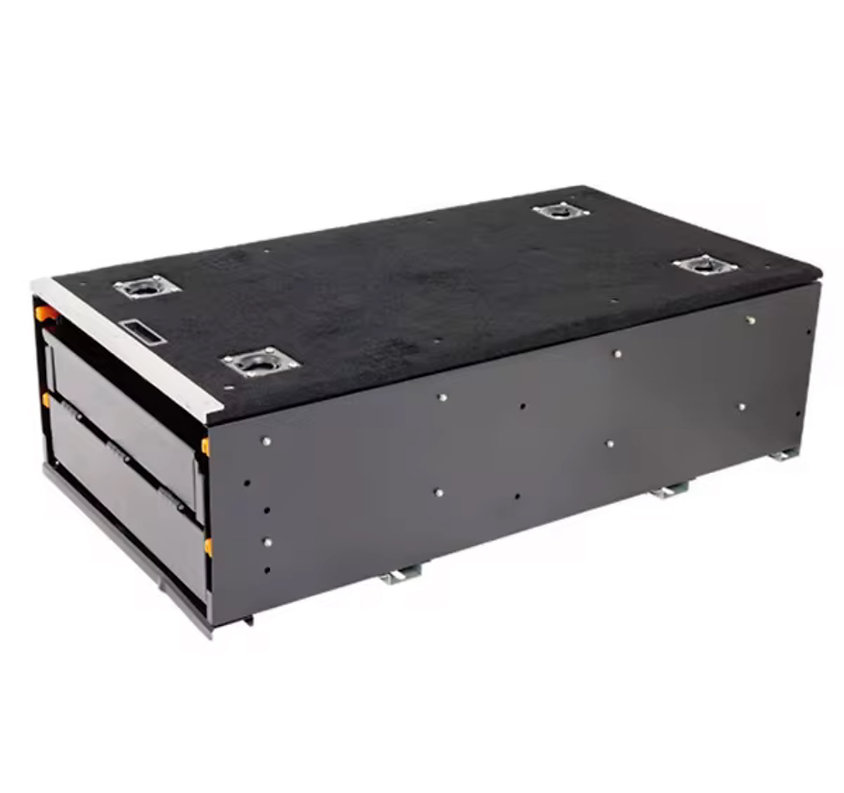 Camp Cargo Box Kitchen With Slide Out Sink, Cooking Shelf and Work Station - Image 11