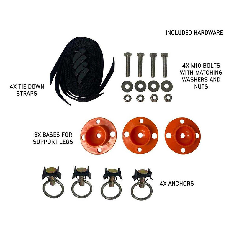 Camp Cargo Box Kitchen With Slide Out Sink, Cooking Shelf and Work Station - Image 6